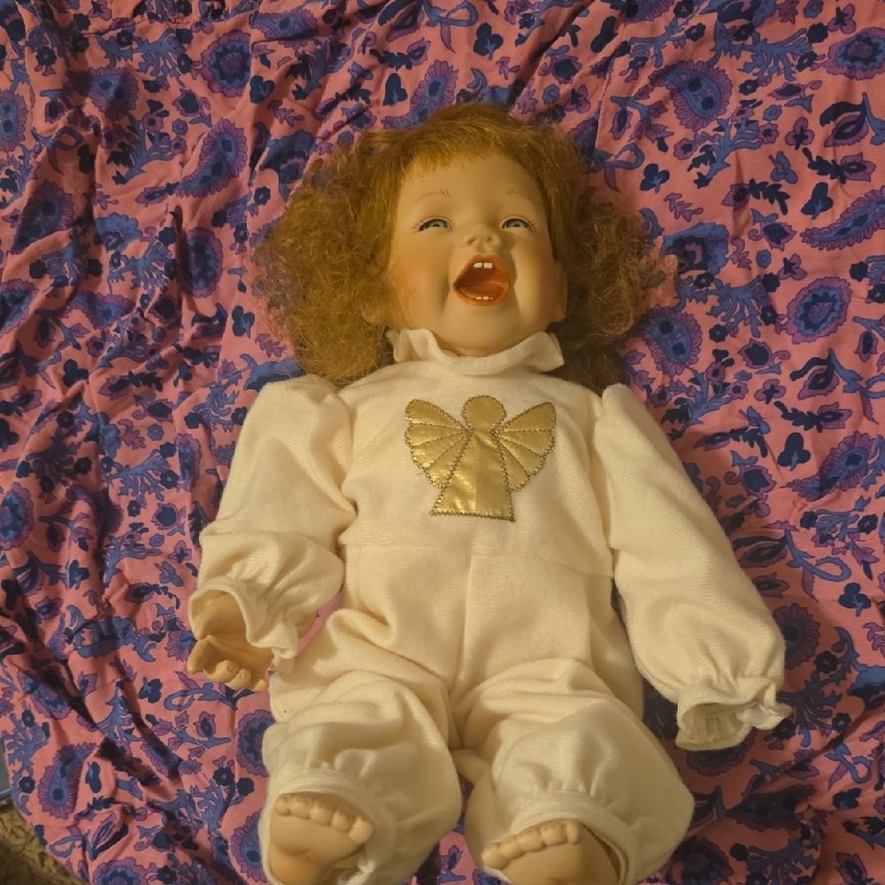 Joyful Doll Laughing And Having Fun Named Joy, Perfect For A Kid Or A Collector!